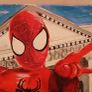 Painting of Spiderman Dublin GPO Image 2