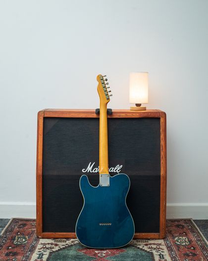 Fender CIJ TL62B 65 Telecaster Custom Mid 90's - Transparent Blue