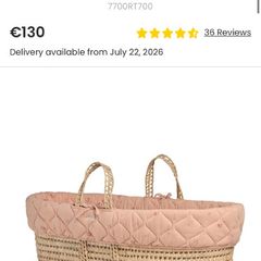 Moses basket and stand mamas