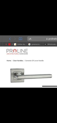Door Handles Brand New