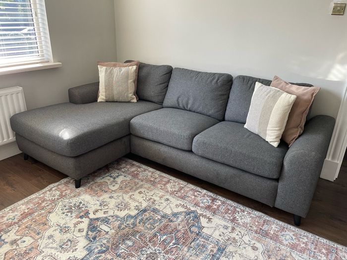 3 seater L couch