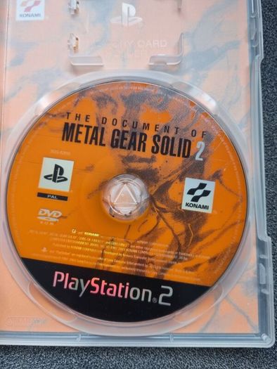 Metal Gear solid 2 Sunstance ps2