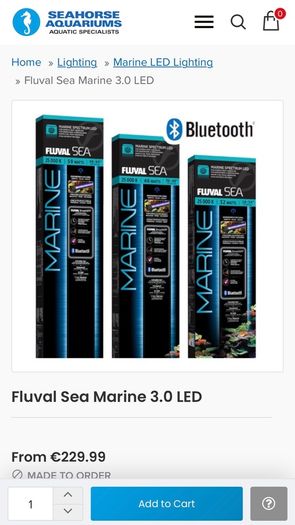 Fluval Marine 3.0 Led Light