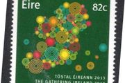 2013 Ireland The Gathering Ireland 2013 Commemorative Stamp Mint Never Hinged (MNH)