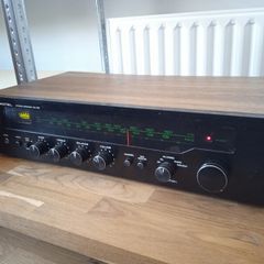 Rotel rx 102 stereo fm receiver with modified power amplifier from 2 x IC 15 W to descrete power amp 2 x 80W
