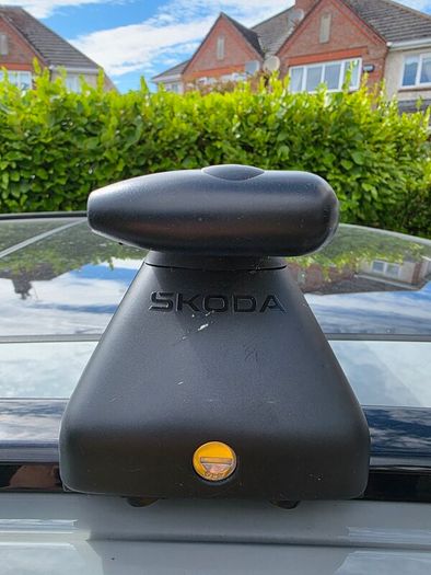 genuine skoda kodiaq roof bars no tools required