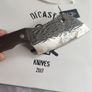 Serbian Cleaver Knife 6inc Tribal Engraved By Di'Casteel Image 3