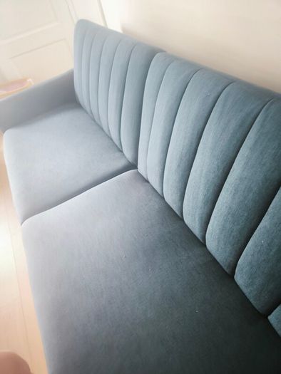 Jysk Harndrup Blue Sofa Bed