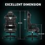 Gaming Chair with Footrest Image 2