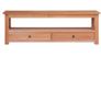 TV Cabinet 120x30x40 cm Solid Mahogany Wood Image 3