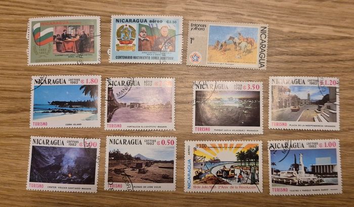 350 Postage Stamps