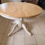 Oval Round extending dining table Image 2