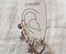 Yours Multi Stud Hoop Single Ear Stack Pack BNWT (Free with other bought items, Read Description)