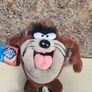 Vintage Looney Tunes Taz Tasmanian Devil Teddy Soft Toy Plushie Tagged Play By Play 1998 Image 3