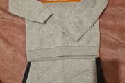 boys ellesse half zip shorts set