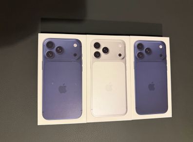 iphone 17 Pro Max 1TB (HUGE STORAGE ) IRISH/EU Stock Valid 1 year Apple Warranty Free phone cover and screen protector RECEIPT