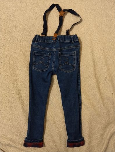 Blue Jeans With Braces