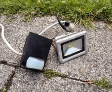 Outdoor LED Light with Motion Sensor