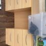 Light wood effect dressing table with drawers Image 2