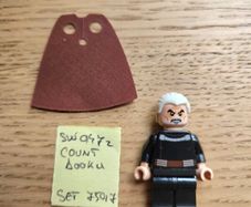 lego sw0472 count dooku, set star wars 75017
