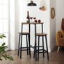 Set of 2 Bar Stools Kitchen Chairs - Free Delivery Nationwide Image 6
