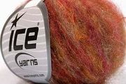 Yarn Genius Mohair Red, Orange, Brown Shades