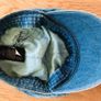 Ralph Lauren Rrl Double Denim Newsboy Flat Cap Hat Image 5