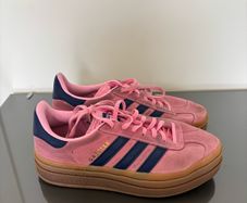 Adidas Gazelle Bold Pink and Blue