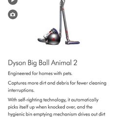 Dyson animal Hoover