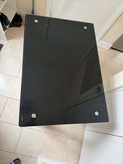 glass table