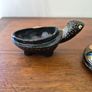 Wood Handpainted Paper Mache Turtle Box Trinket Keepsake Image 5
