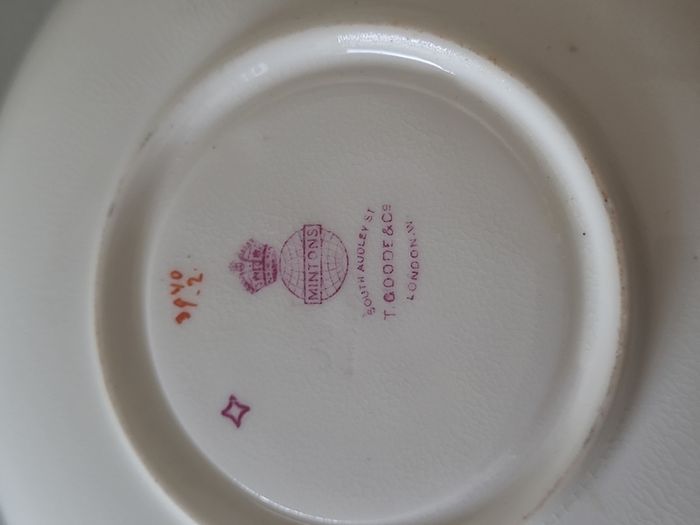 Minton China - 2 x small plates