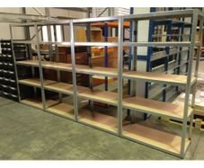 10 Bay Garage Shelving