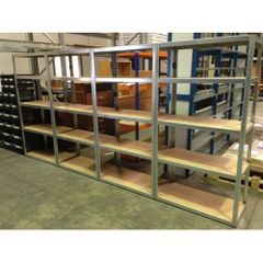 10 Bay Garage Shelving