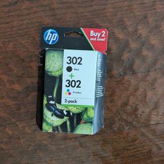 HP 302 printer ink colour and black