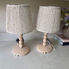 Pair of Rechargeable LED Lamps