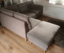 L shaped sofa