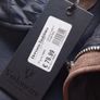 NEW Mens 'Verdoneire' Navy Sweater with brown trim Image 3