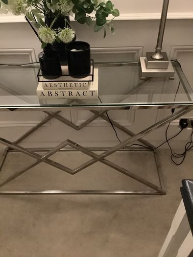 Chrome console table