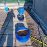 Terracotta Stone Glazed Garden Pots <6> and Stone Ornaments. Image 4