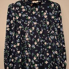 Oasis Floral Frill Top