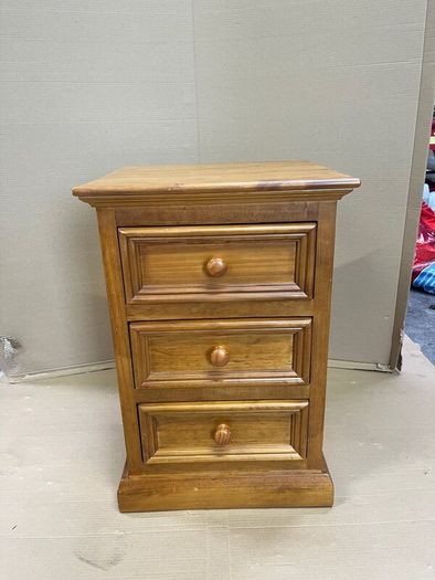 Wardrobe, drawers, locker, bed