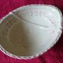 7 Inches Long Vintage Virginia Casa Italian Footed Dish Image 3