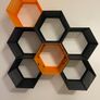 Hexagonal Plastic Shelf - different colours available Image 5