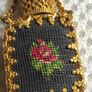 Vintage perfume bottle brooch Image 3