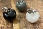 glass apples