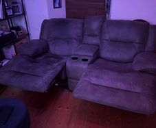 Double Lazy Boy Reclining Couch