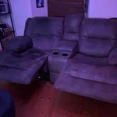 Double Lazy Boy Reclining Couch