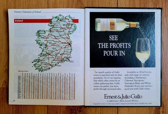 Rare Vintners' Federation of Ireland Year Book & Diary 1997 Hardback Unused