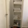 IKEA SILVERAN High Cabinet with Mirror Door Image 5